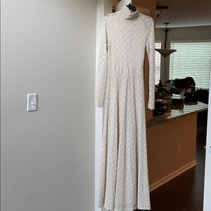 Free People Almond White River Maxi Dress